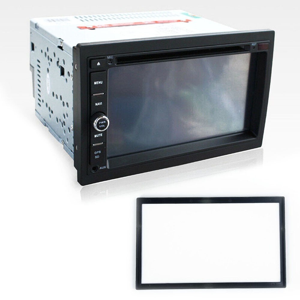2Din Car Stereo Dash Bezel Panel Mounting Frame for Radio DVD Player