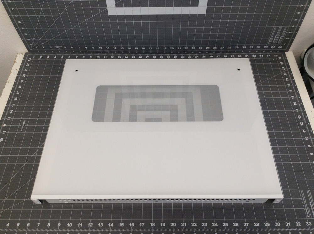 GE Oven Outer Door Glass w/ Frame P# WB57K5259