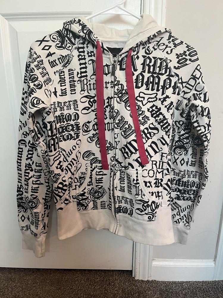 Vintage Y2K Women’s Fox Riding Hoodie