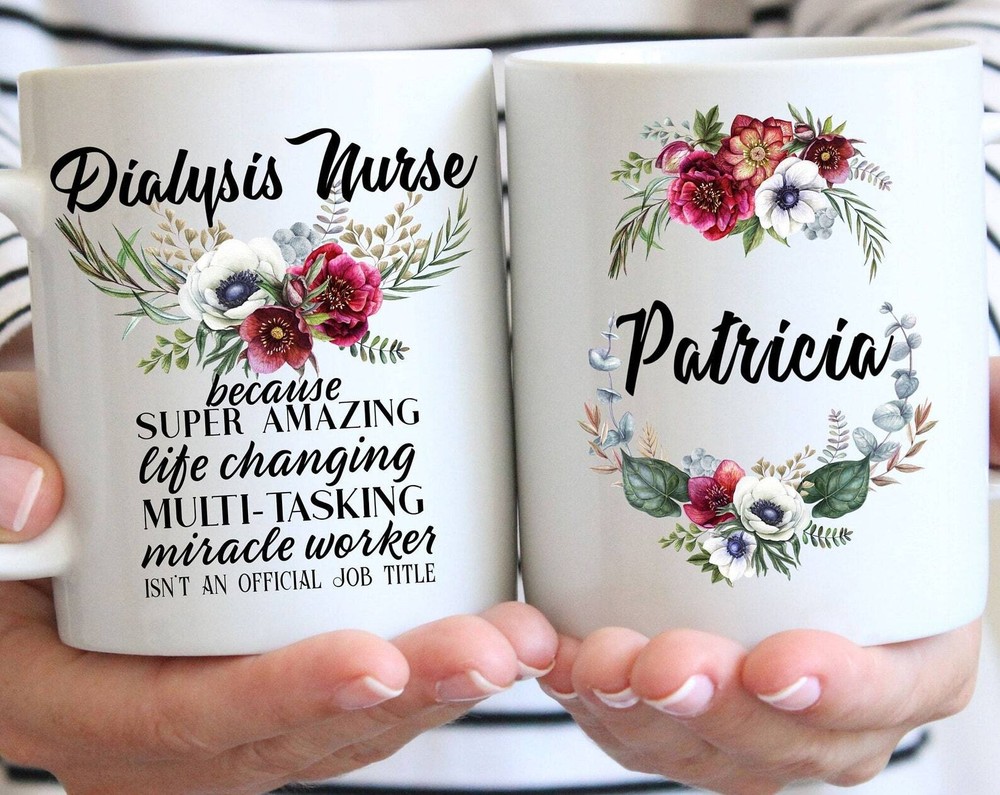 Dialysis Nurse Gift Mug For Women L Thank You Appreciation Birthday Christmas