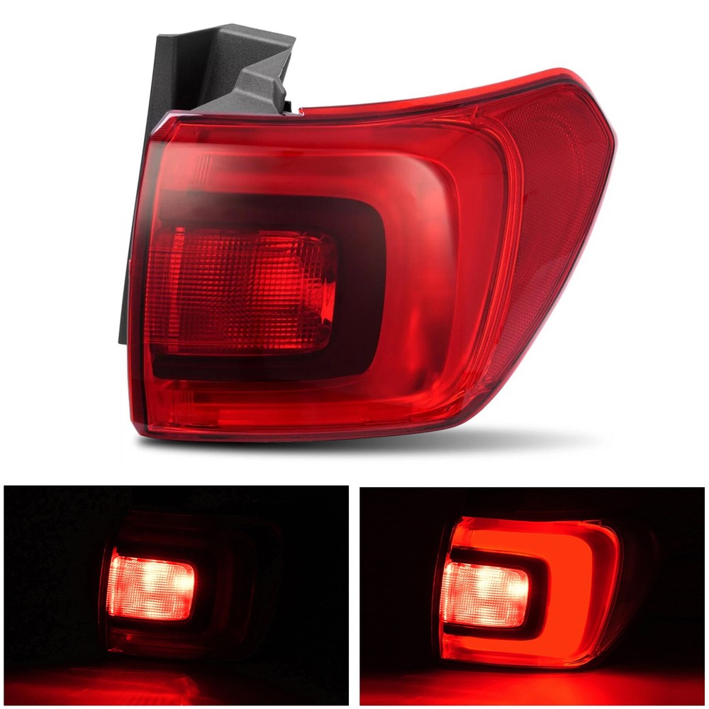 For GMC Acadia 2017 2018 2019 Outer LED Tail Lights Brake Lamps Passenger Side