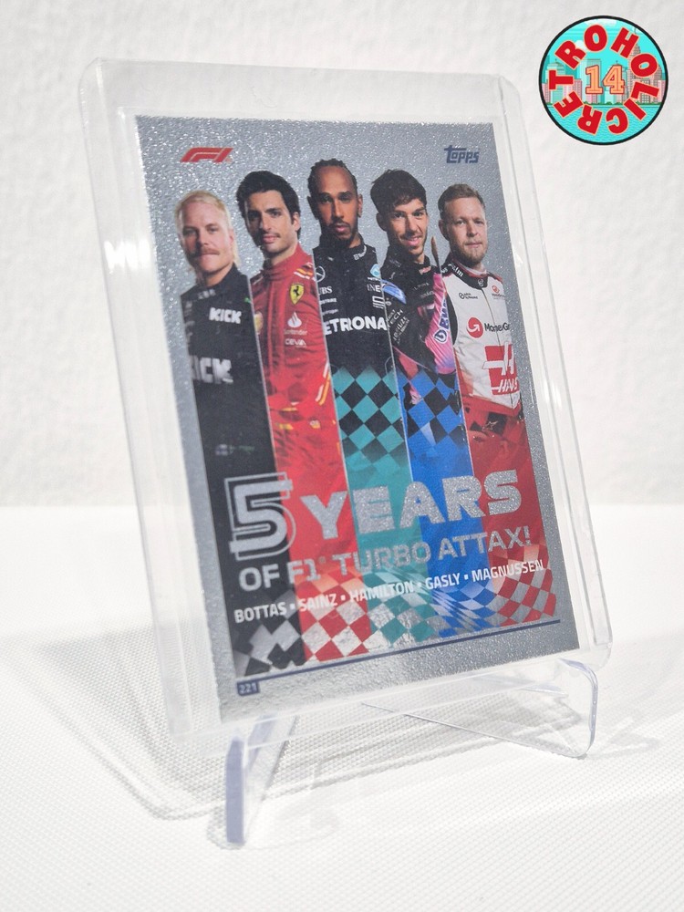 2024 Topps F1 Turbo Attax 5th Anniversary UK Edition Card #221 Formula 1
