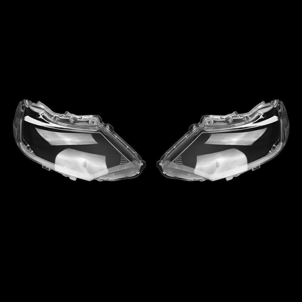 For Toyota Vios 14-16 15 1Pair Clear Headlamp Shell Headlight Lens Cover Shade