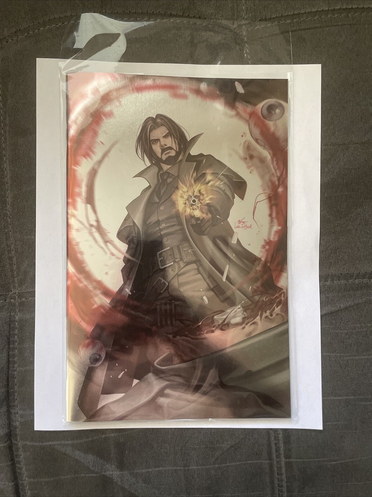 BRZRKR : FACE FULL OF BULLETS #1 FOIL INHYUK LEE SDCC 2024 KEANU REEVES Boom