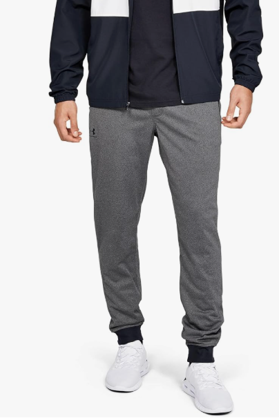 Under Armour Men's Sportstyle Tricot Joggers #1290261 Gray Size XL