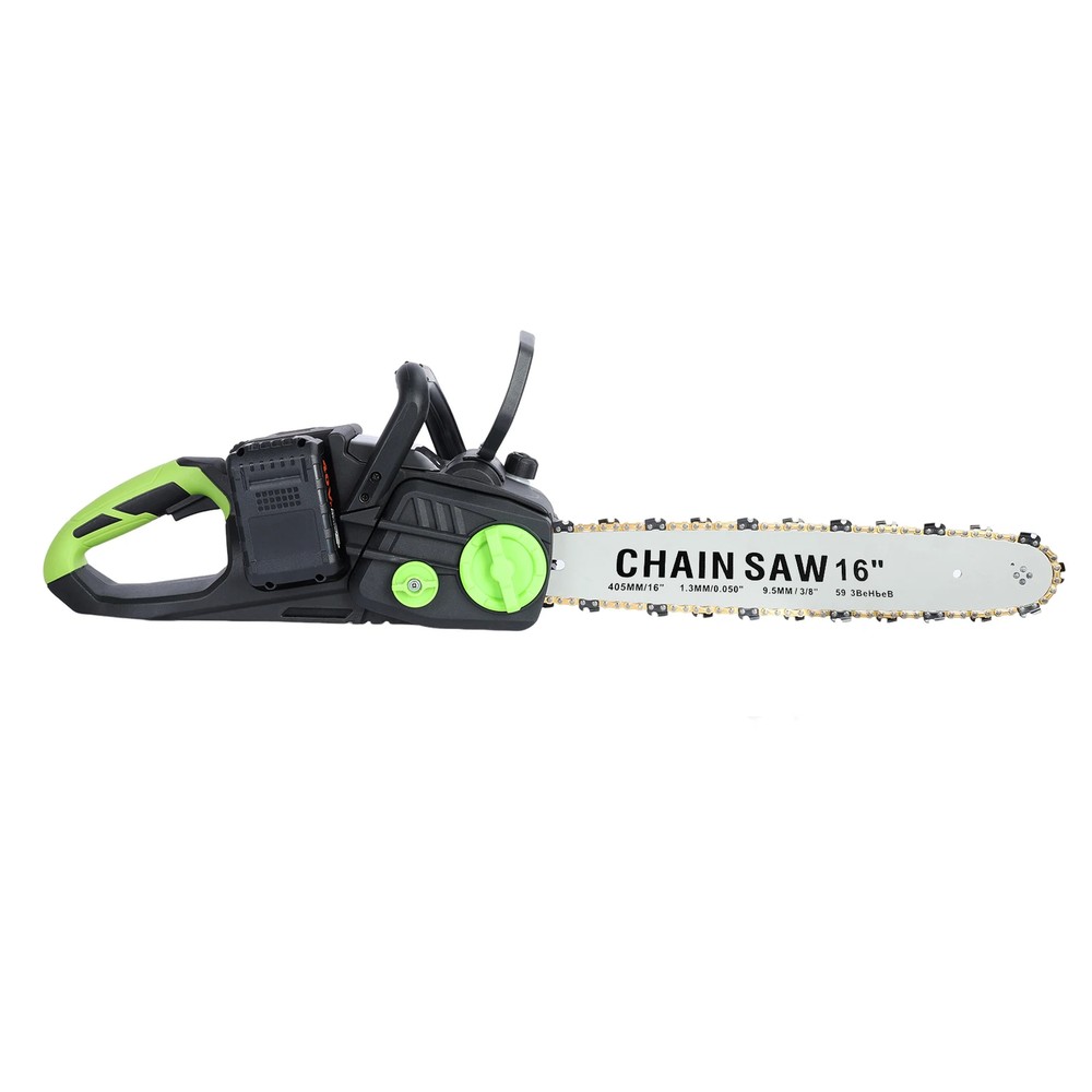 2* 4Ah Battery Powered Chainsaw Auto-Lubrication Chain Saw for Tree Felling New