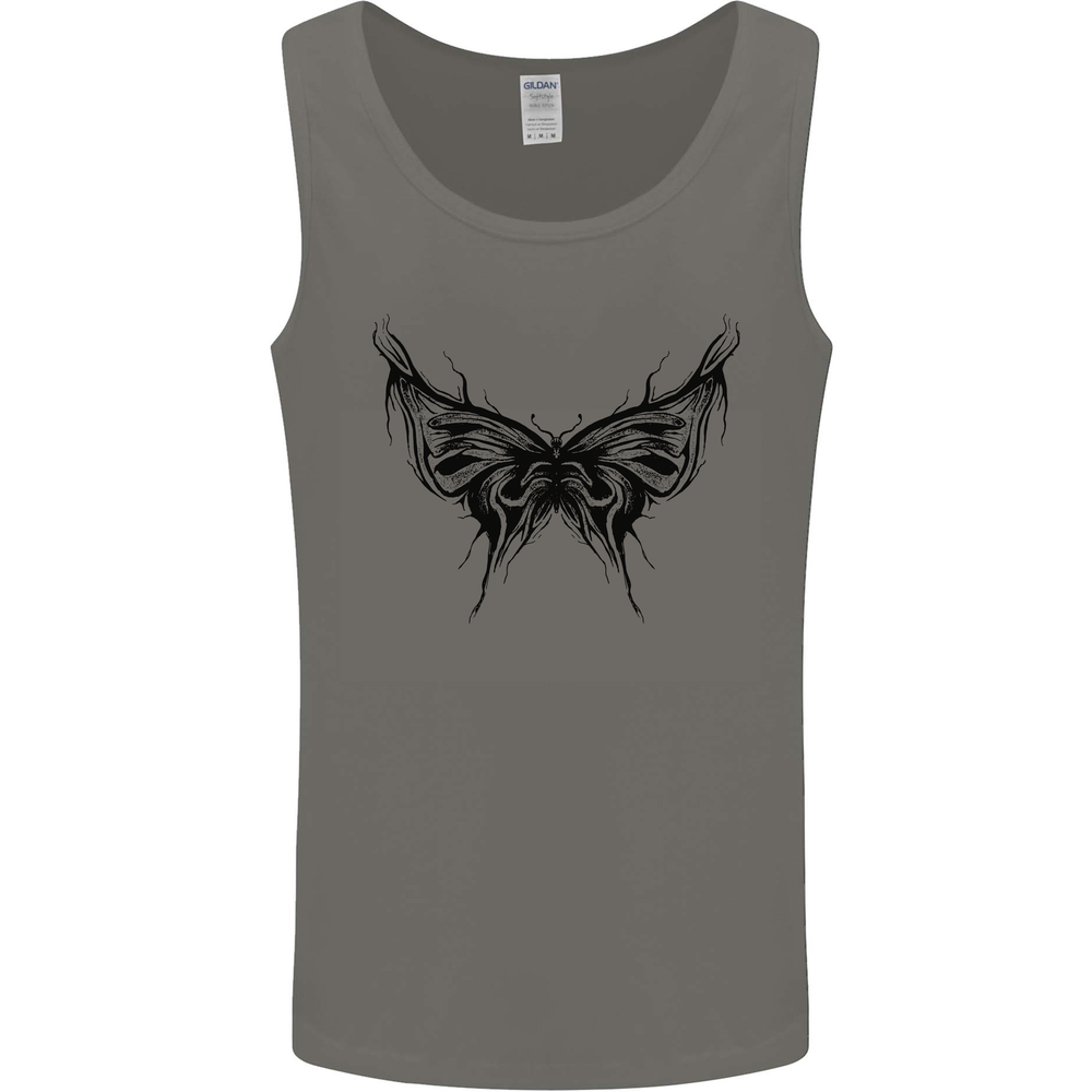 Abstract Butterfly Mens Vest Tank Top