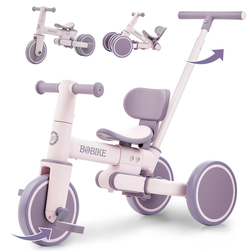 5-in-1 Adjustable Toddler Tricycle for Ages 18 Months to 5 Years