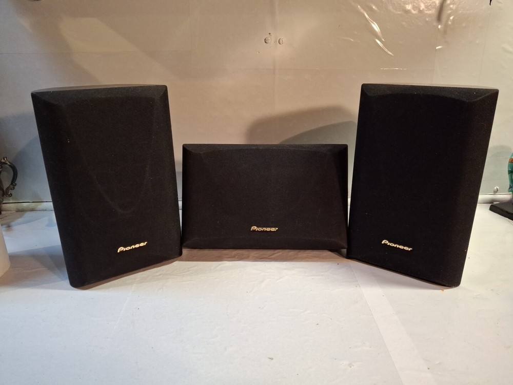 PIONEER HTP205 / 305-FRC REAR FRONT CENTER SURROUND SOUND SPEAKERS SYSTEM 100W