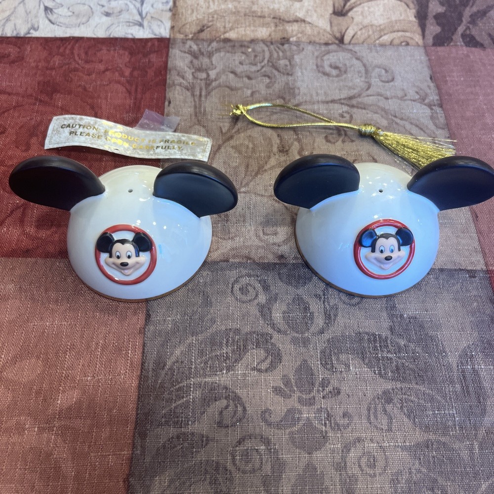 Lenox Disney Mickey Mouse Ears Hat Ornaments