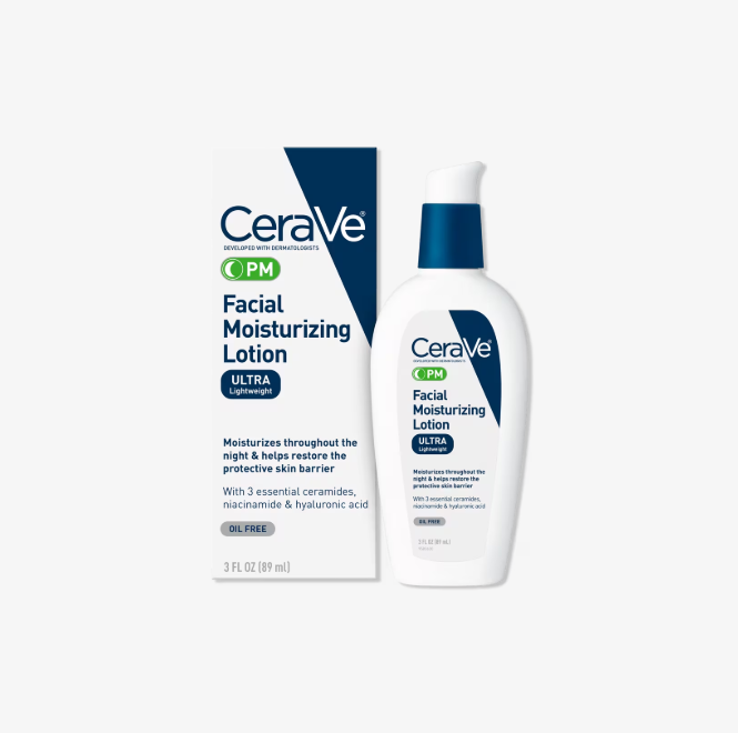 PM Lotion Face Moisturizer Oil-Free Night Cream Suitable for All Skin Types
