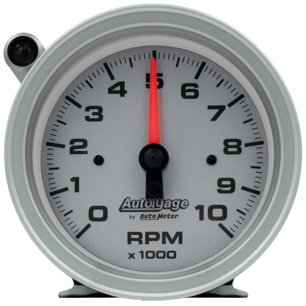Auto Meter 233909 Pedestal-Mount AutoGage Tachometer 10 000 RPM 3-3/4 in. Electr