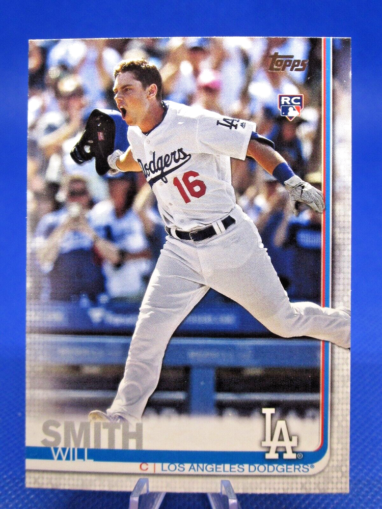 2019 TOPPS UPDATE US199 WILL SMITH SP SHORT PRINT VARIATION LA DODGERS ROOKIE