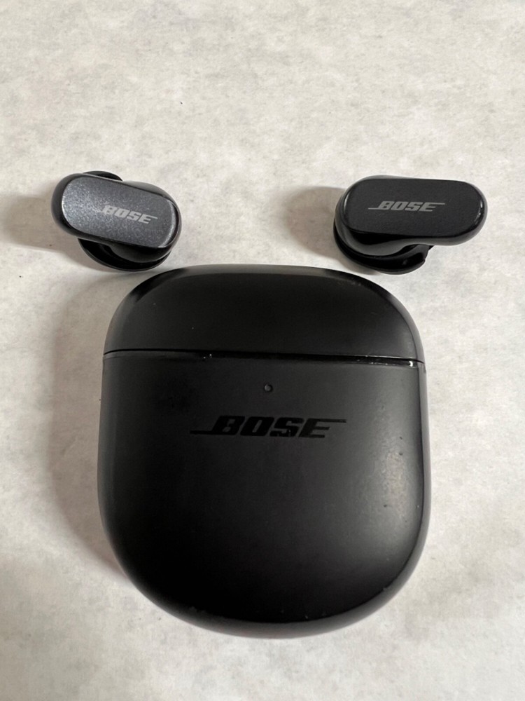 Bose  QuietComfort Ultra True Wireless Noise Cancelling In-Ear Earbuds - Black