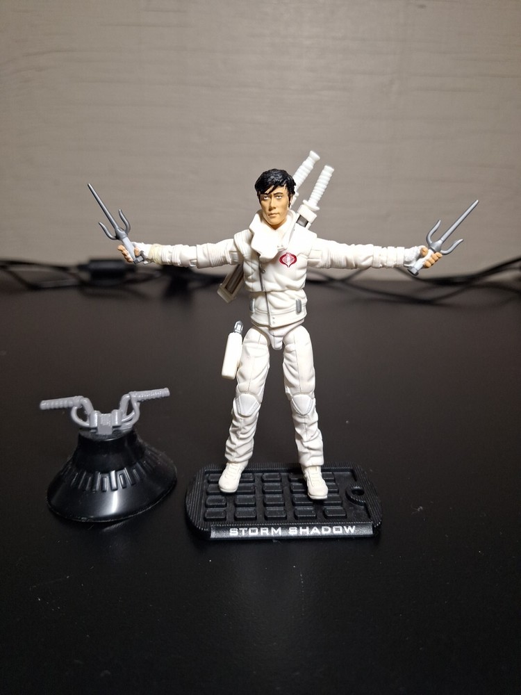 Gi Joe  2009 Rise of Cobra 4” Storm Shadow Paris Pursuit Action Figure (Hasbro)