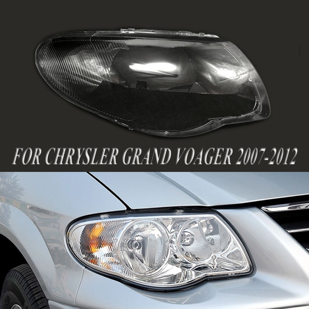 Fit For Chrysler Grand Voager 2007-2012 Transparent Headlight Cover Lens Right