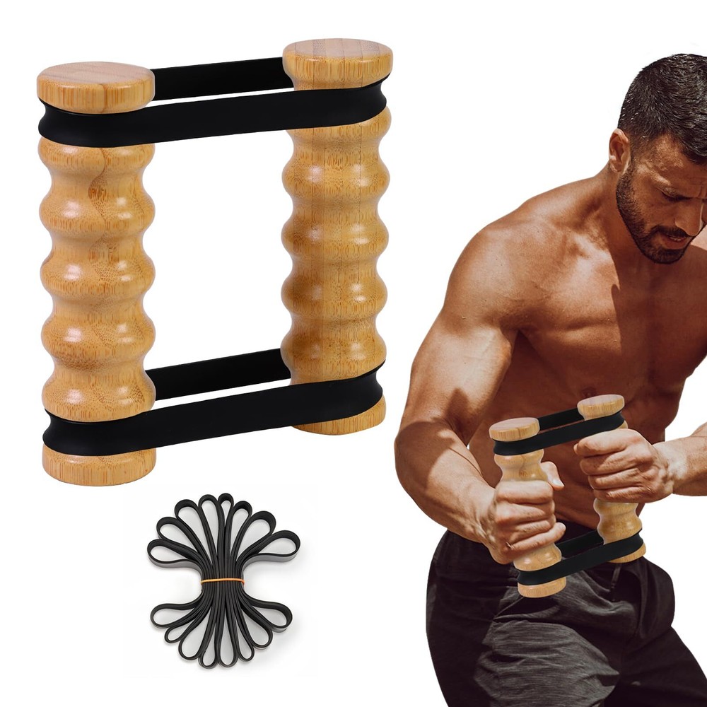 Rip Stick Upper Body Workout Equipment, 8PCS Adjustable Resistance Bands with...