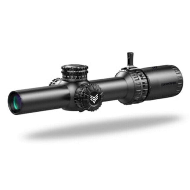 Swampfox Arrowhead ARH11024B 1-10x24 SFP Scope - Black