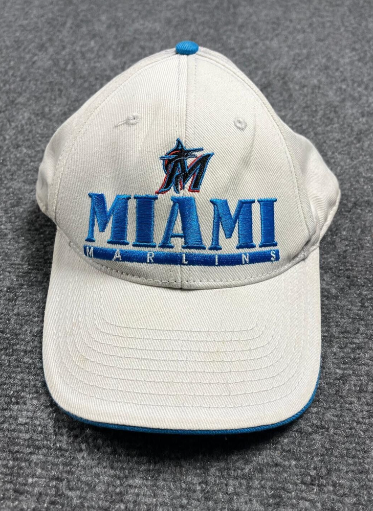 Genuine Merchandise White Fan Favourite Miami Merlins MLB Baseball Cap One Size