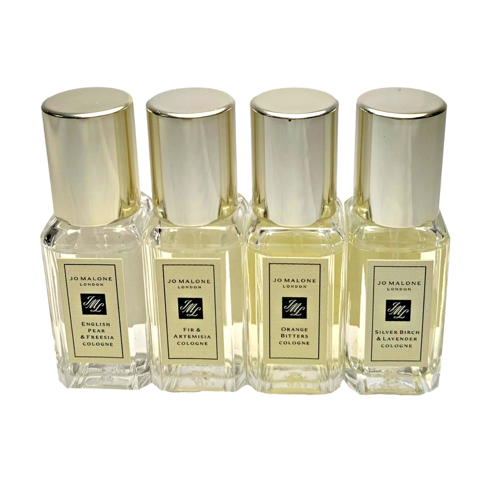Jo Malone 4pc Cologne English Pear Freesia Fig Orange Silver Birch Lavender MINI