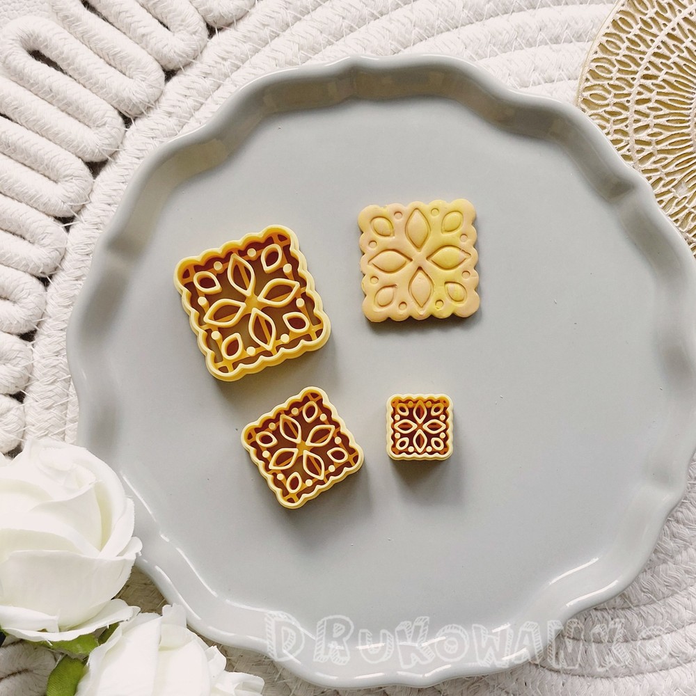 Earring Jewelry Shape Decoration 23 Polymer Clay Cutter For Earring Jewelry