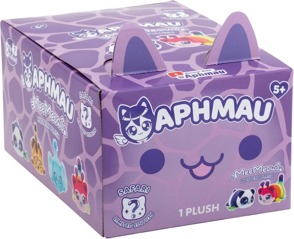 Aphmau 6” MeeMeow Mini Mystery Surprise Cuddle Plush, (Series 1) NEW!