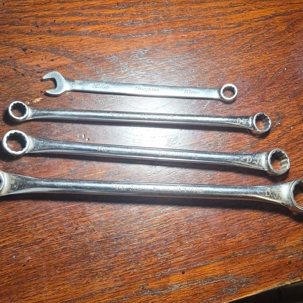 Snap On Lot Of 4 Wrenchs XDH USA AND 10 MM