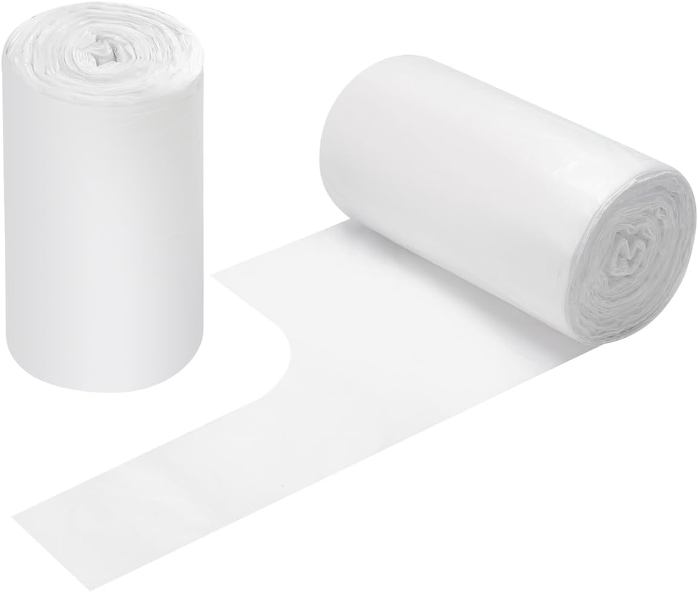 2-4 Gallon Portable Trash Bags,60 Counts Thicken Portable Small Garbage Bags for