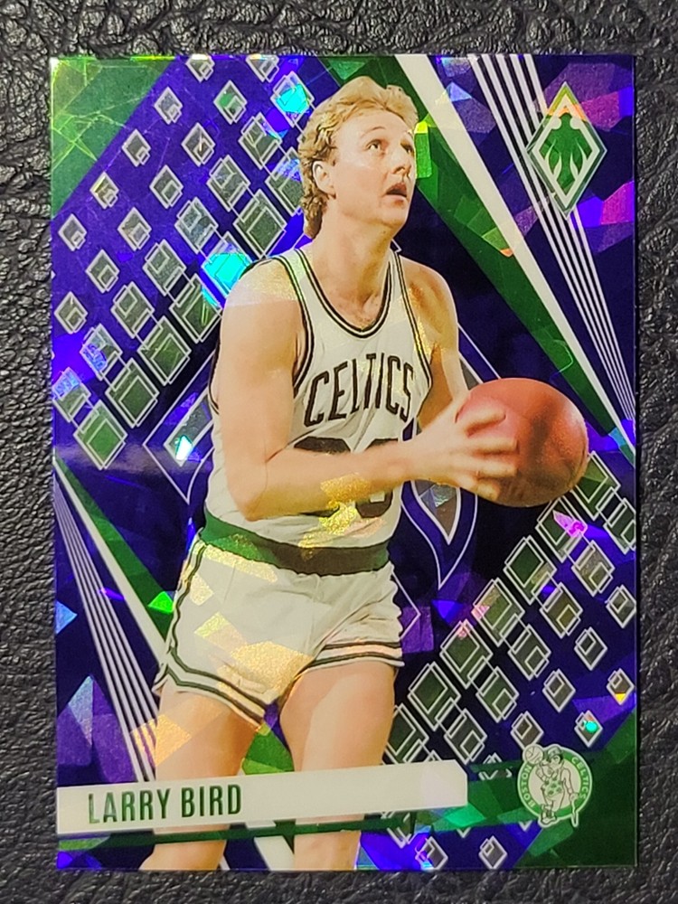Larry Bird 2023-24 Phoenix Blue Ice Parallel Insert 6 Boston Celtics Indiana St
