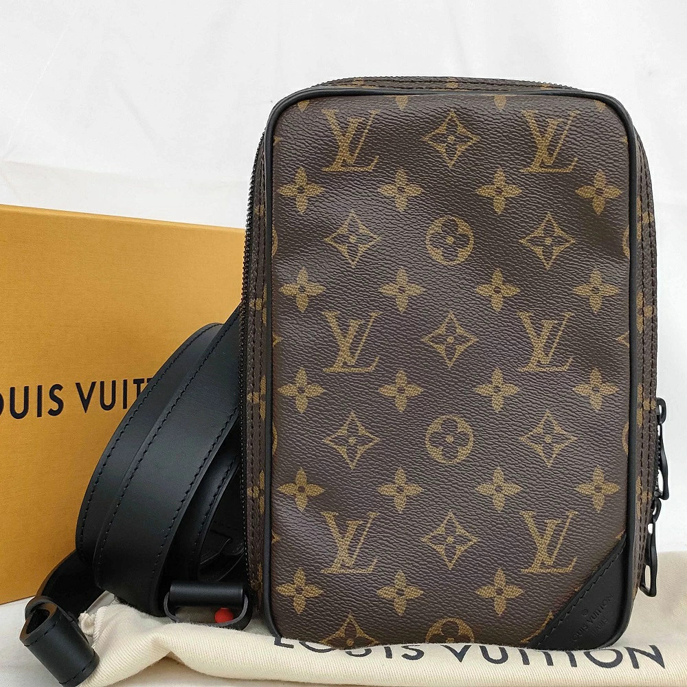 LOUIS VUITTON Utility Side Bag Shoulder Bag Monogram Solar Ray M44477 Strap Use