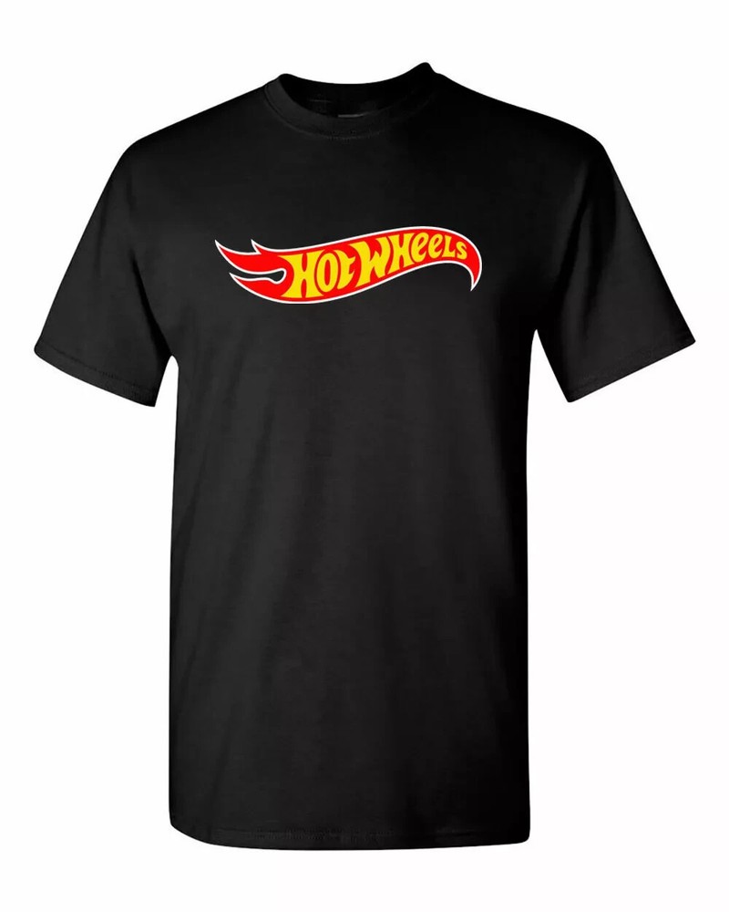 Hot Wheels Logo T-shirt - Graphic Cotton T Shirt