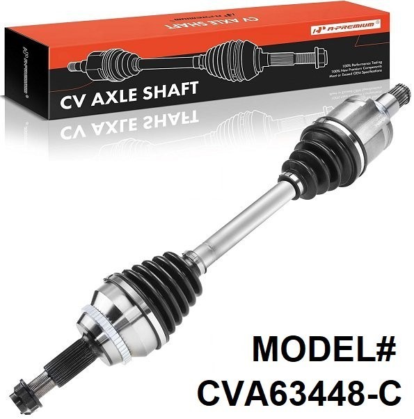 Front Left CV Axle Shaft CVA63448-C Fits Grand Caravan Town & Country Routan