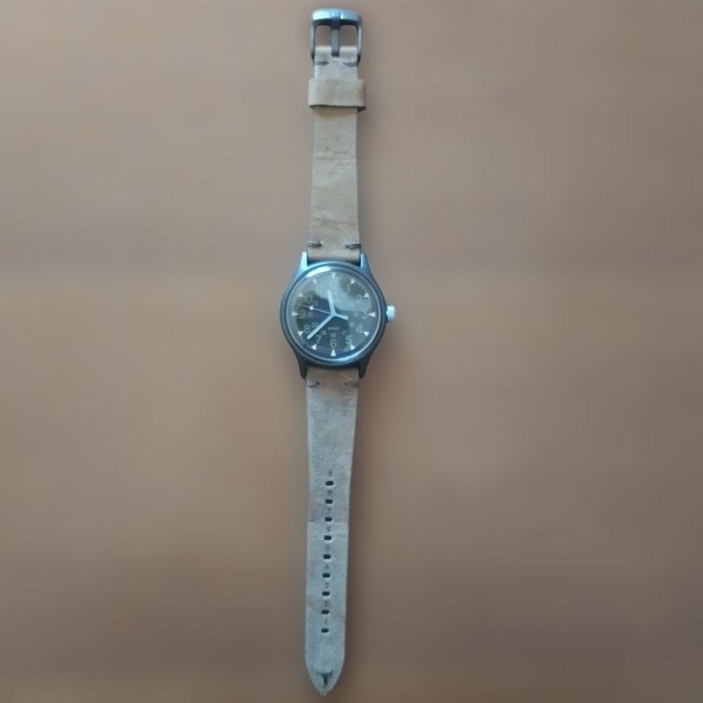 Timex MK1 40mm Quartz Watch Aluminum Case INDIGLO, Minimal Wear