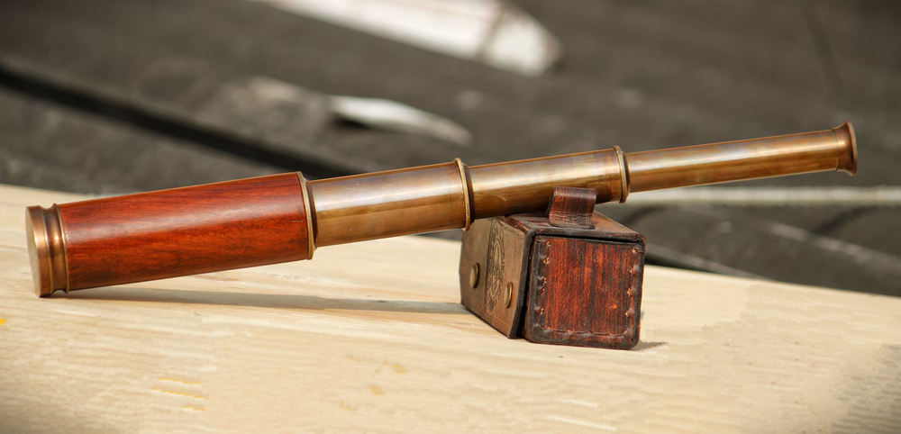 Handmade Working Telescope Custom Engraved, Pirates Spyglass, Gift For Husband