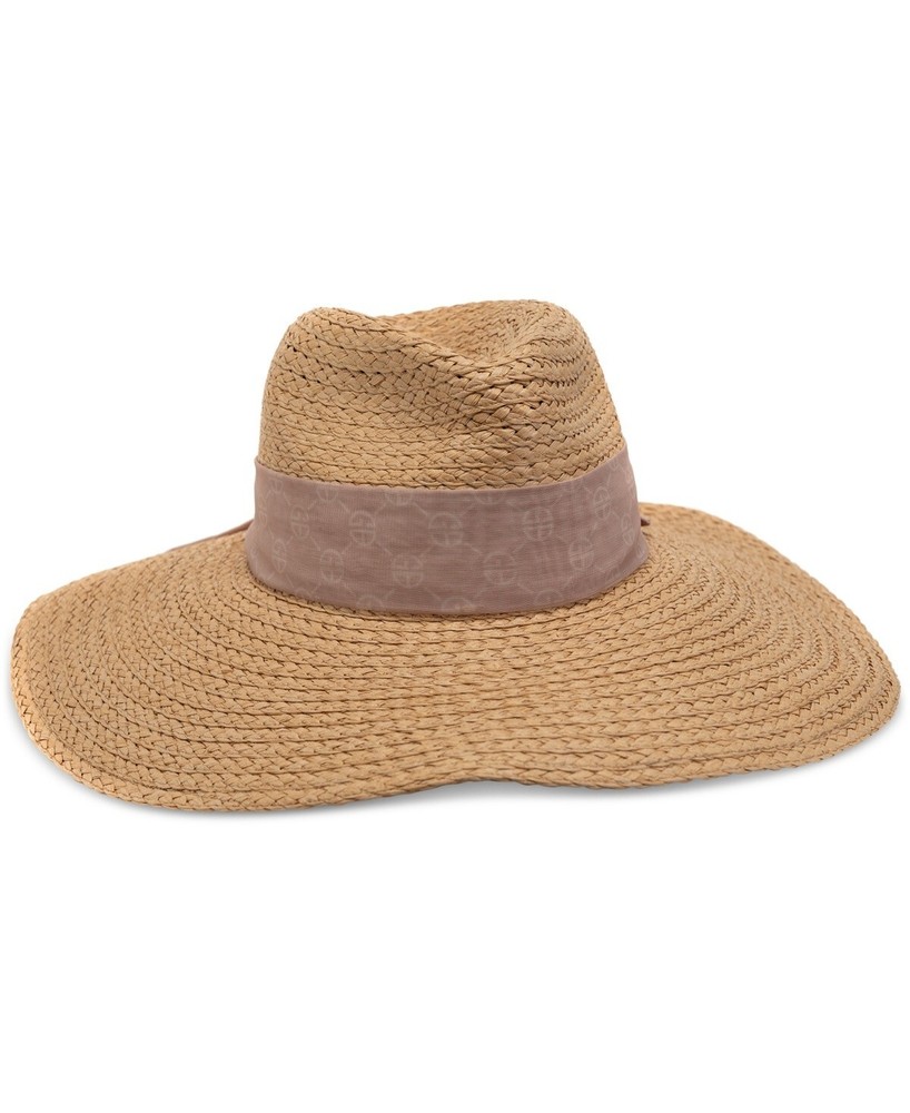 Giani Bernini Women's Chiffon-Band Panama Hat - Tan