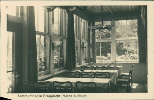 Ansichtskarte Polenz Neustadt Sachsen Erbgericht Hotel ? innen  (Nr.9823)