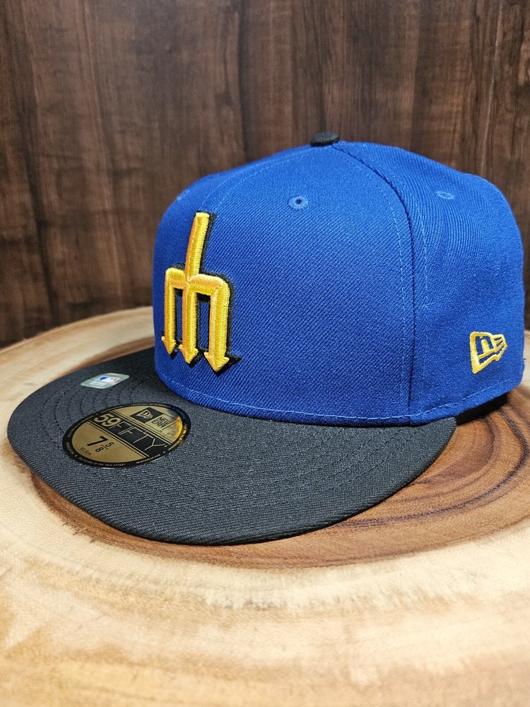 Seattle Mariners City Connect New Era 59Fifty Fitted Cap MLB Size 7 5/8