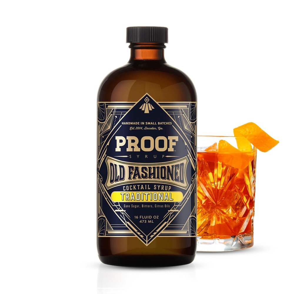 Proof Syrup Old Fashioned Cocktail Mix - Made with Real Bitters & Cane 16 OZ