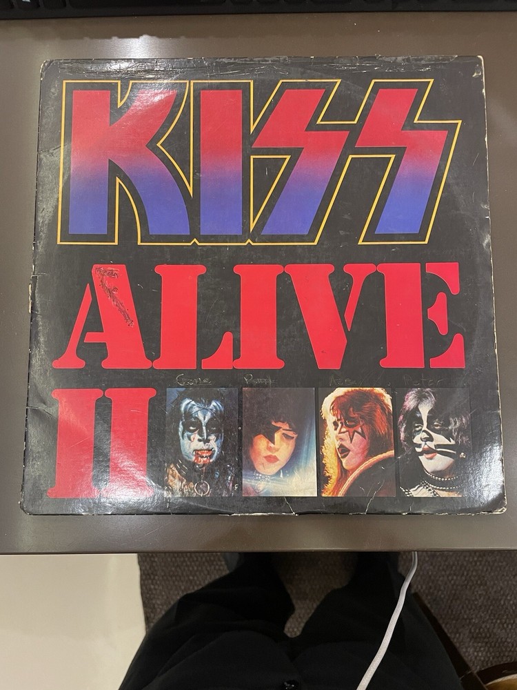 Kiss Alive II Original 1977 US 2xLP Vinyl NBLP 7076  