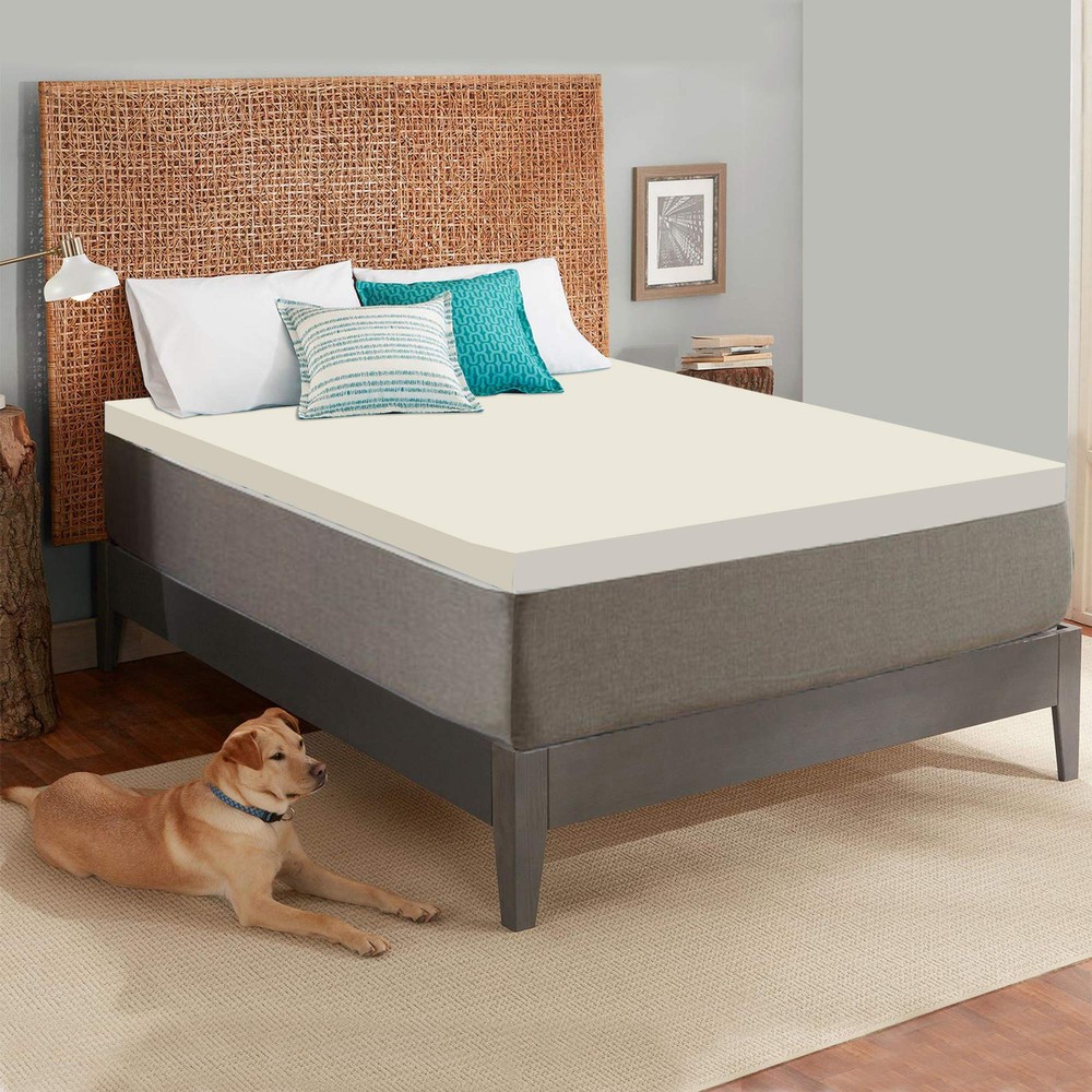 2-inch Foam Mattress Topper | Premium Supporting Bed Pads with Luxurious Soft...