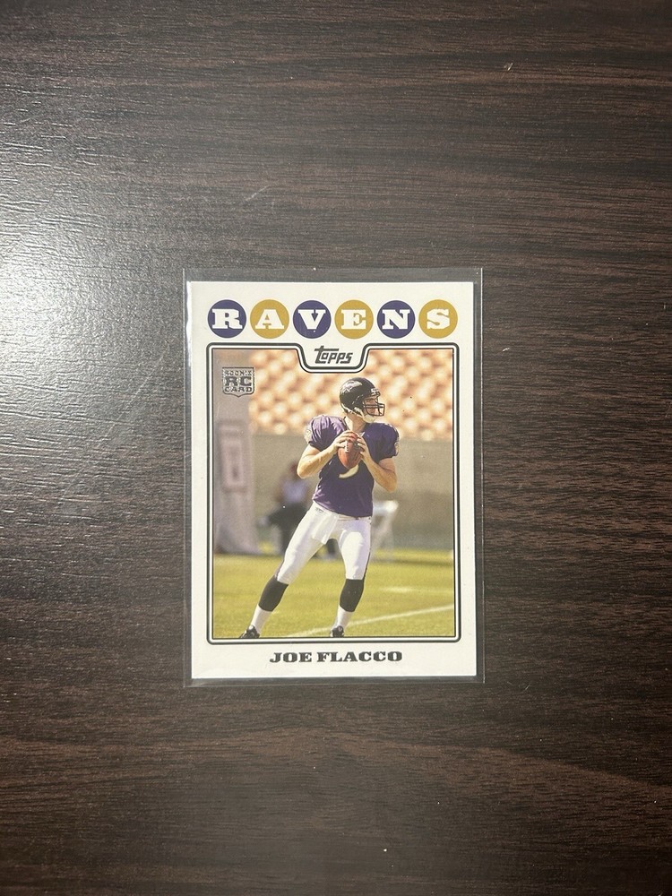 2008 Topps - Joe Flacco - Rookie RC #335 Baltimore Ravens