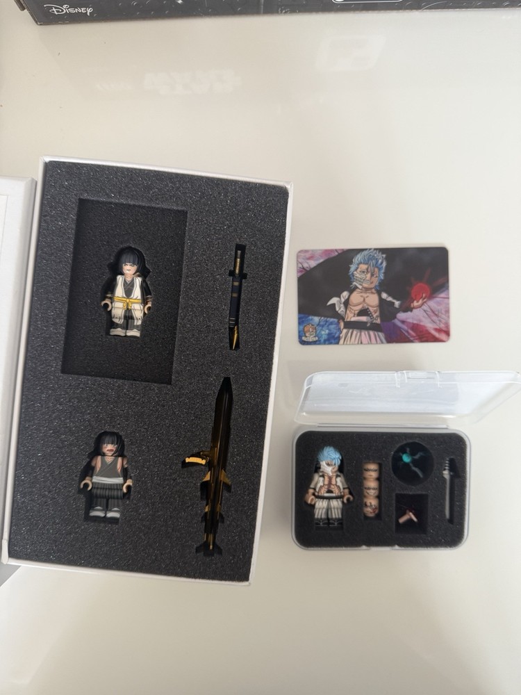 Custom Lego Soi Fon And Grimmjow Jaegerjaquez From Bleach