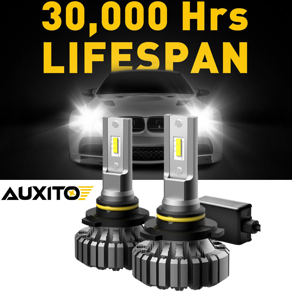 AUXITO 2X 9006/HB4 2000LM LED Fog light Kit Light Bulbs 6500K White Plug&Play UK