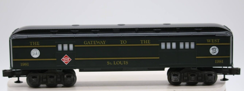 Lionel 6-0511 Gateway to the West St Louis 1981 TCA Baggage Passenger Car