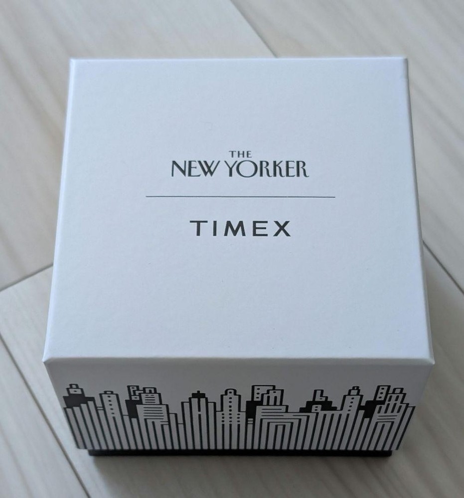 TIMEX Merlin The New Yorker Limited Edition 34mm Manual Watch Leather Strap