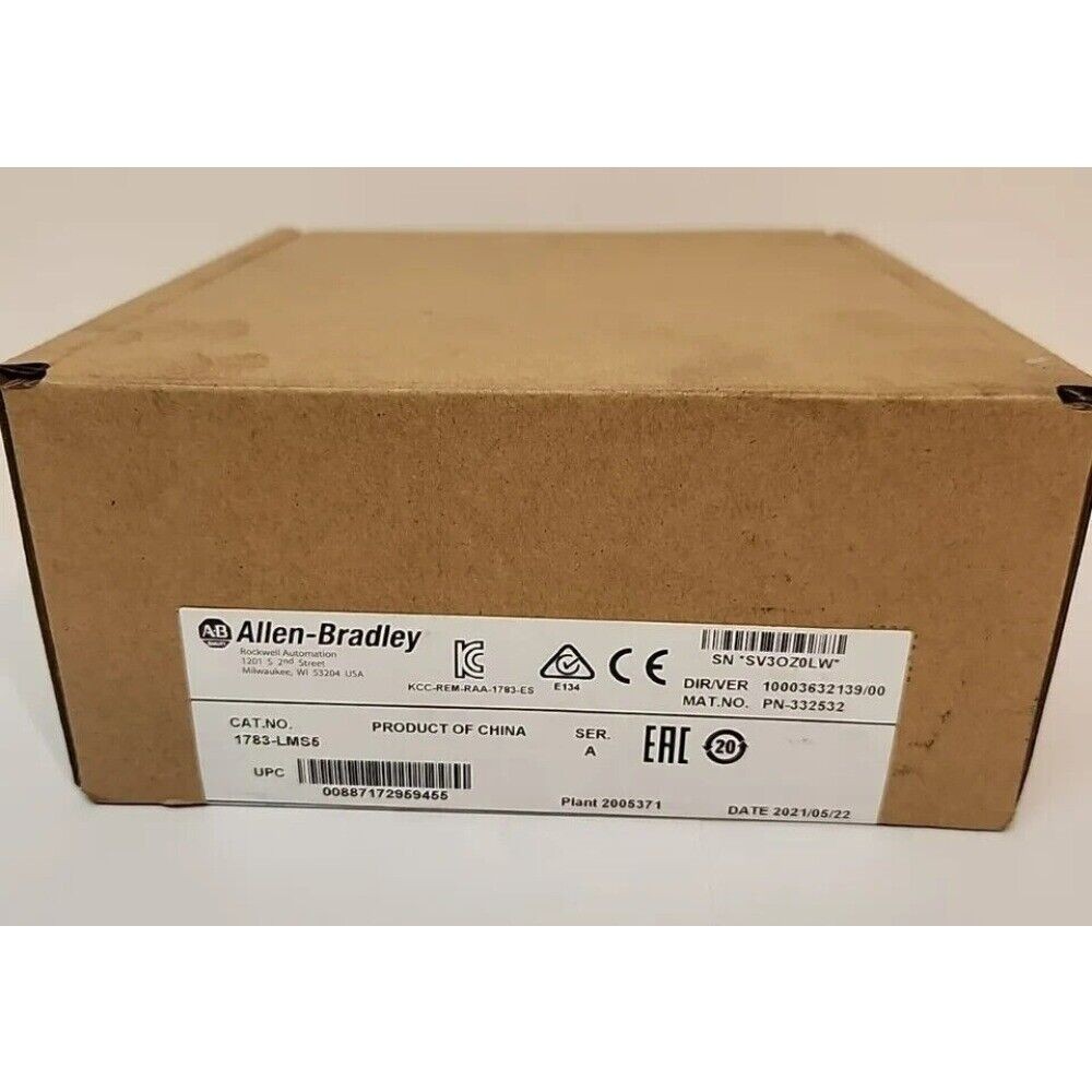 New AB 1783-LMS5 Stratix 2500 Lightly Managed Ethernet Switch Module US Free Tax