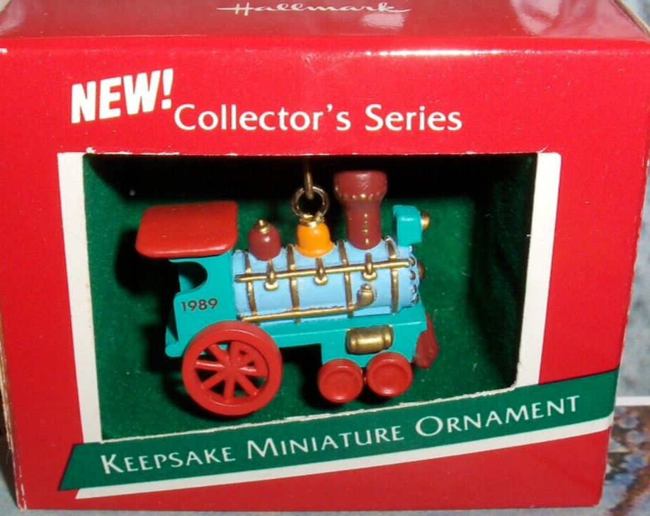 Noel RR 1989 Miniature First in Series Hallmark Ornament Free Shipping