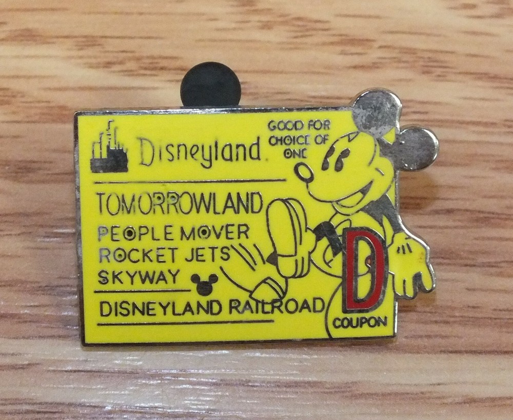 Global Lanyard Series - Mickey D Coupon Ticket Tomorrowland Trading Pin-image