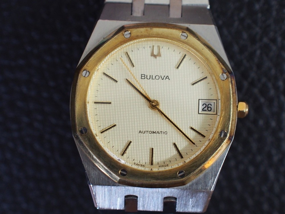 Bonus Sale Vintage Collector s Dream Gerald Genta Bulova BULOVA Royal Oak Automa