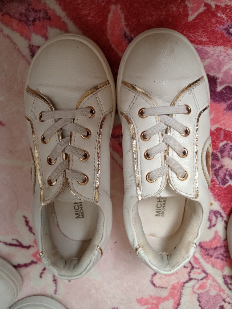 Girls white shoes  Michael Kors